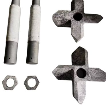 rotor and shaft 370 370